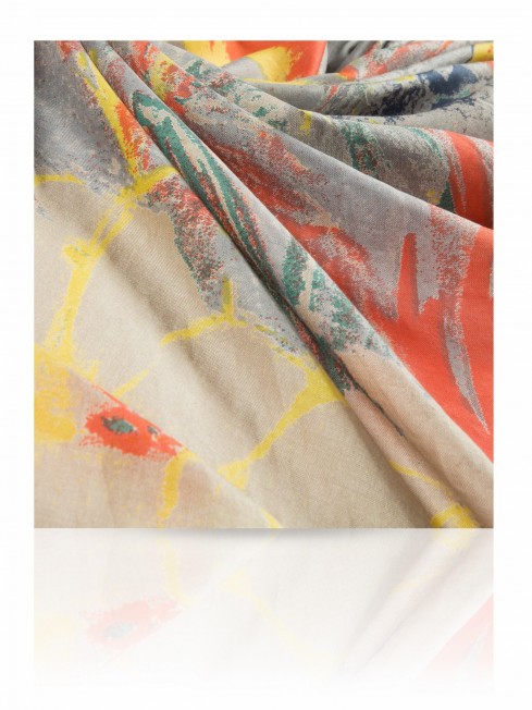 Палантин Женский SN-BIG.MACAO/BLUE.SILV